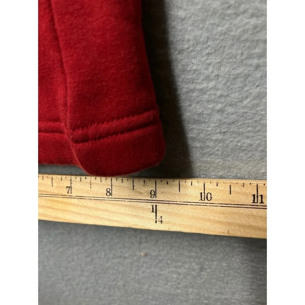 True Religion Mens Red Embroidered Logo Wide Leg Sweatpants Small Fashion 2002